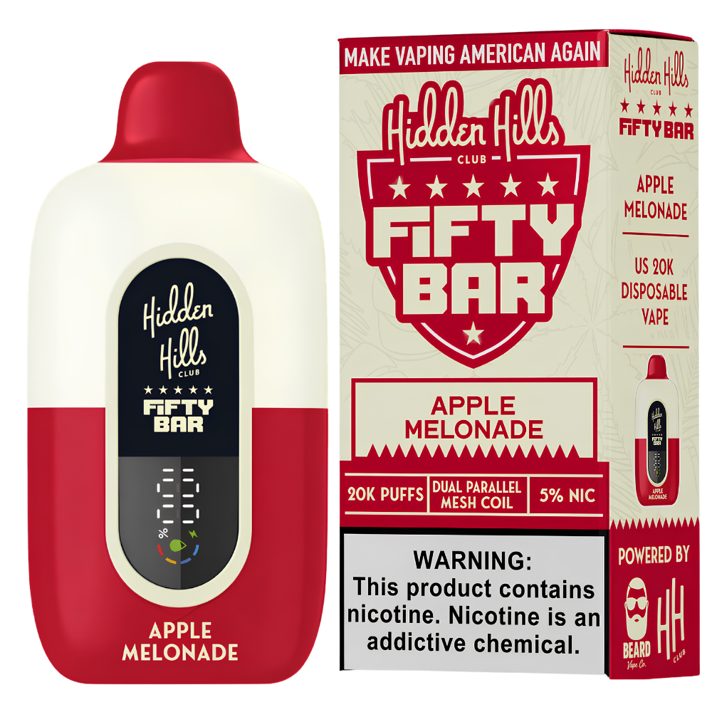 Apple Melonade – Fifty Bar X Hidden Hills | 20K Puffs