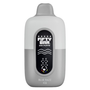 Blue Razz Ice – Fifty Bar Texas Edition | 20K Puffs