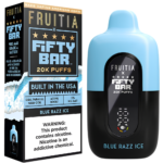 Blue Razz Ice – Fruitia X Fifty Bar | 20K Puffs