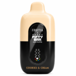 Cookies and Cream – Fifty Bar X Fruitia | 20K Puffs