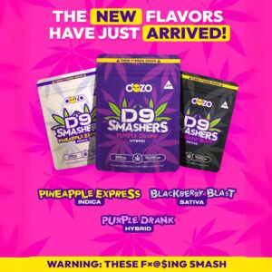 DOZO D9 SMASHERS GUMMIES - 10000MG