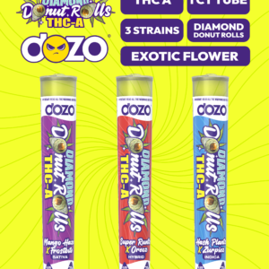 Dozo Diamond Donut Pre-Rolls THC-A - 1CT Tube