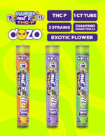 Dozo Diamond Donut Rolls THC-P 2.25G - 1 CT