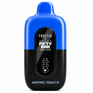 Menthol Tobacco – Fifty Bar X Fruitia | 20K Puffs