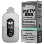 Mint – Fifty Bar Silver Series | 20K Puffs