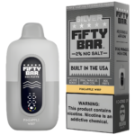 Pineapple Whip – Fifty Bar Silver Series | 20K Puffs
