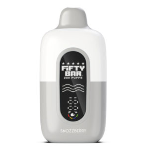 SnozzBerry – Fifty Bar White Series | 20K Puffs