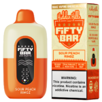 Sour Peach Ringz – Fifty Bar X Hidden Hills | 20K Puffs