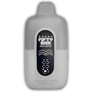 Strawberry Cereal Donut Milk – Fifty Bar Silver Series | 20K Puffs