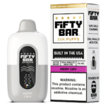 Strawberry Kiwi Ice – Fifty Bar White Series | 20K Puffs