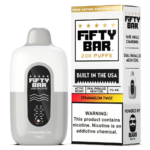 Strawberry Watermelon Ice – Fifty Bar White Series | 20K Puffs